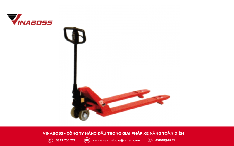 Xe nâng tay thấp Meditek HPT50M đáp ứng mọi nhu cầu vận chuyển pallet nặng.