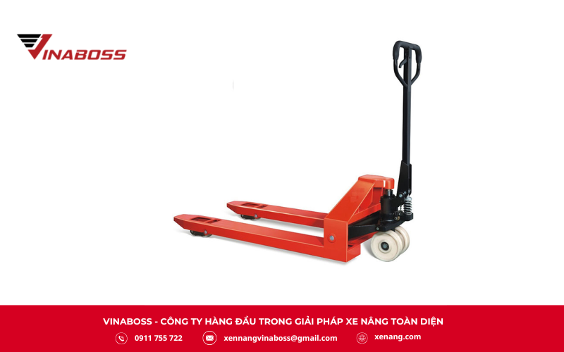 Xe nâng tay thấp Meditek HPT50M điểm nổi bật của xe chính là tải trọng nâng lên tới 5 tấn