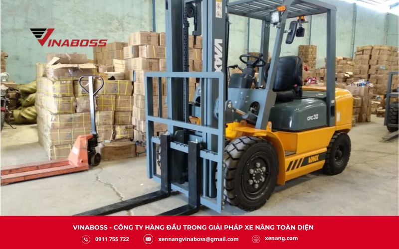 Xe Nâng Thiên Sơn giá hợp lý, dịch vụ ổn định, phù hợp doanh nghiệp nhỏ và vừa