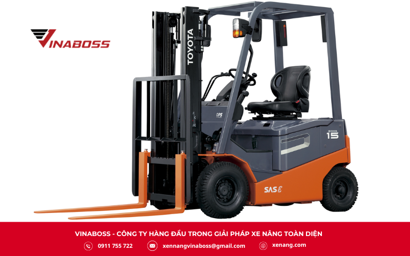 Xe nâng Toyota nổi tiếng với độ bền cao
