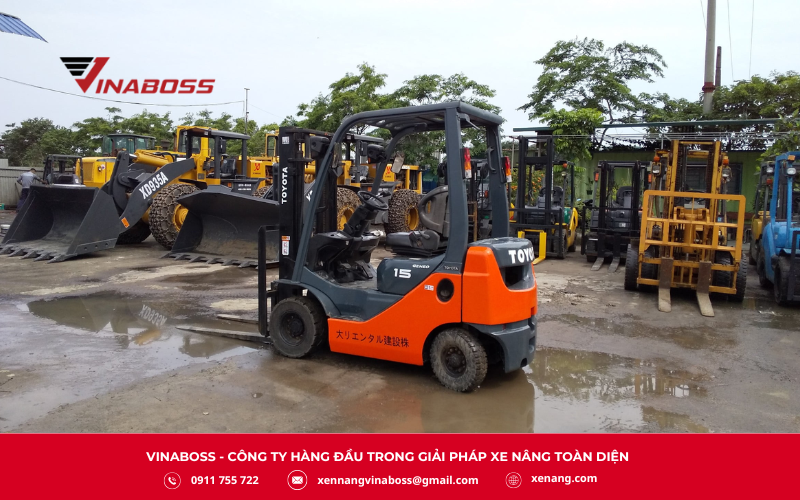 Nếu bạn đang tìm kiếm địa chỉ mua xe nâng dầu Toyota 8FD15 uy tín, chính hãng và được bảo hành đầy đủ, Vinaboss