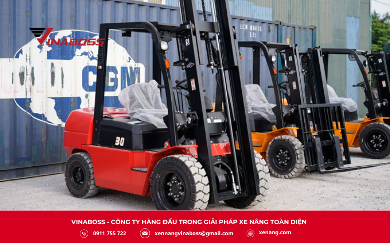 Xe nâng Trung Quốc ngày càng phổ biến tại Việt Nam