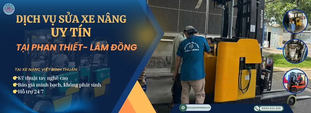 Xe Nâng Việt – Bình Thuận cung cấp đa dạng dòng xe nâng tại Phan Thiết