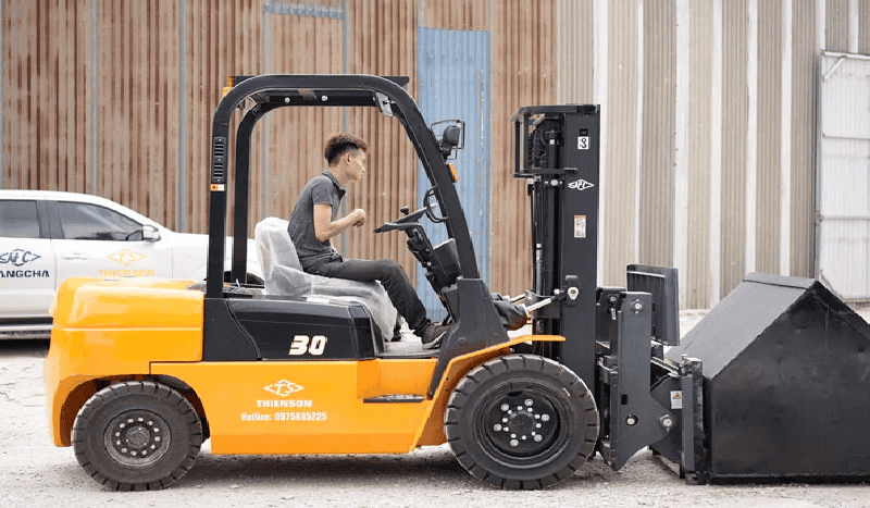 sửa chữa hệ thống âm thanh xe nâng