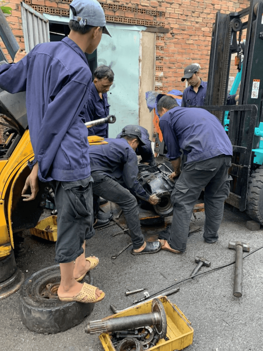Sửa chữa hệ thống trợ lực xe nâng