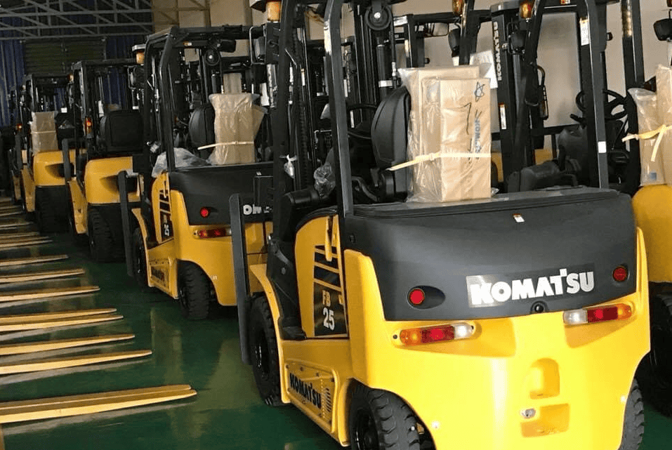 Sửa chữa hệ thống bánh xe nâng