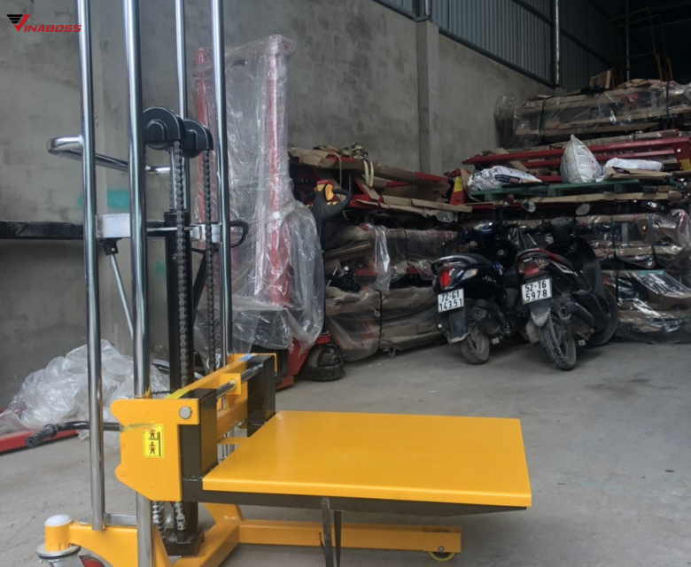 Xe nâng tay cao mini 400kg cao 1m3 -Model SDDJ 1300