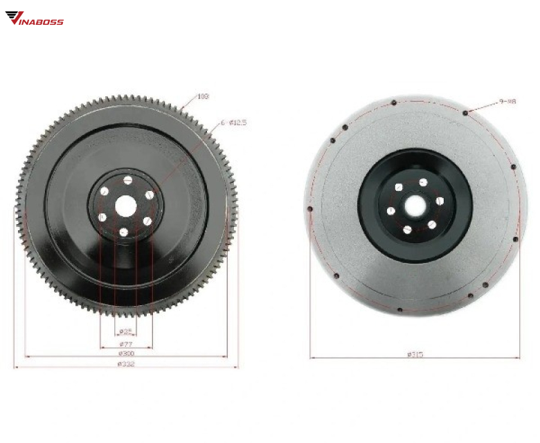  bánh đà tự động Toyota Model: 7/8FD10-30