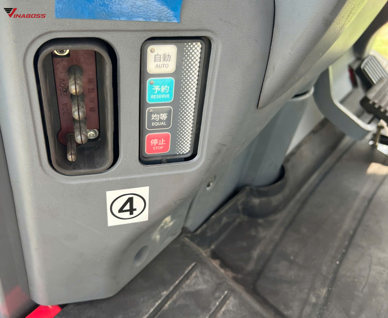 Xe Nâng Điện Ngồi Lái NICHIYU FB15PN-77B-450SF