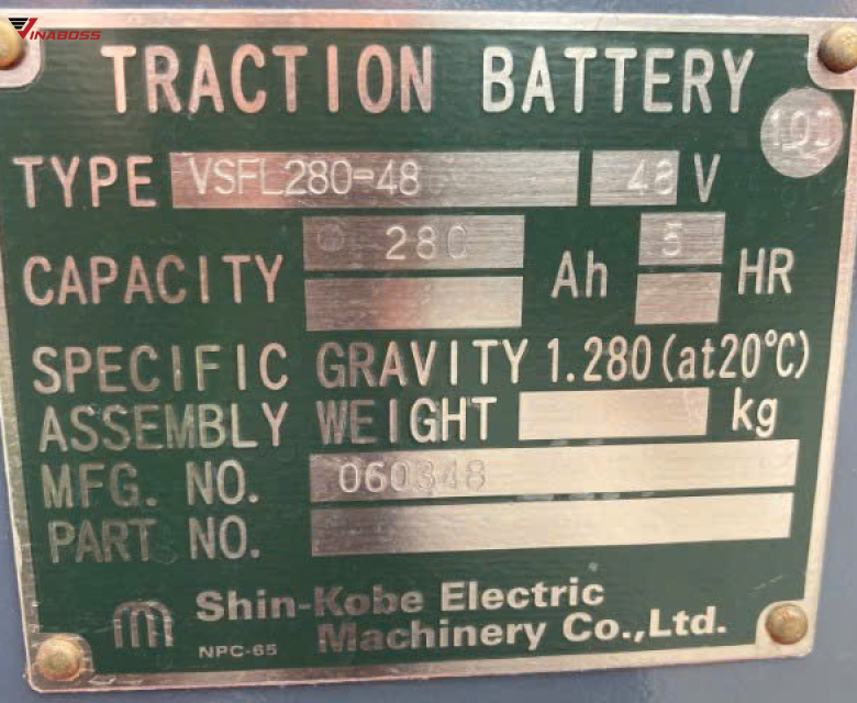 Xe Nâng Điện Đứng Lái 1.300kg NICHIYU FBRW18-H75B-550M