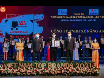 Xe Nâng Asa là một trong Top 50 thương hiệu hàng đầu Việt Nam
